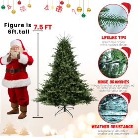 PE, PVC Christmas Tree, Green (Option: Half of 15ft)